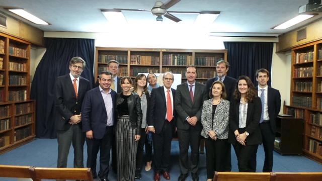 EL PRESIDENTE DE LA CIDH VISIT� EL COLEGIO