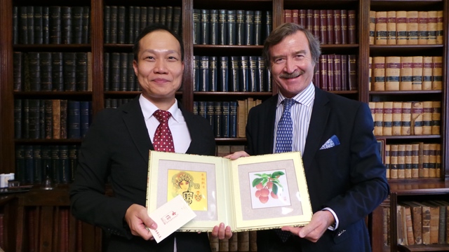 VISITA DELEGACI�N DE ABOGADOS DE  LA REPUBLICA PROPULAR CHINA